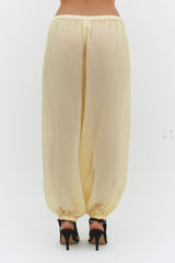 ZORA VOILE PANT IN BUTTER - findmenowthelabel - Flyclothing LLC