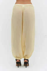 ZORA VOILE PANT IN BUTTER - findmenowthelabel - Flyclothing LLC