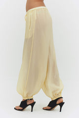 ZORA VOILE PANT IN BUTTER - findmenowthelabel - Flyclothing LLC
