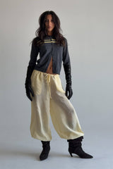 ZORA VOILE PANT IN BUTTER - findmenowthelabel - Flyclothing LLC