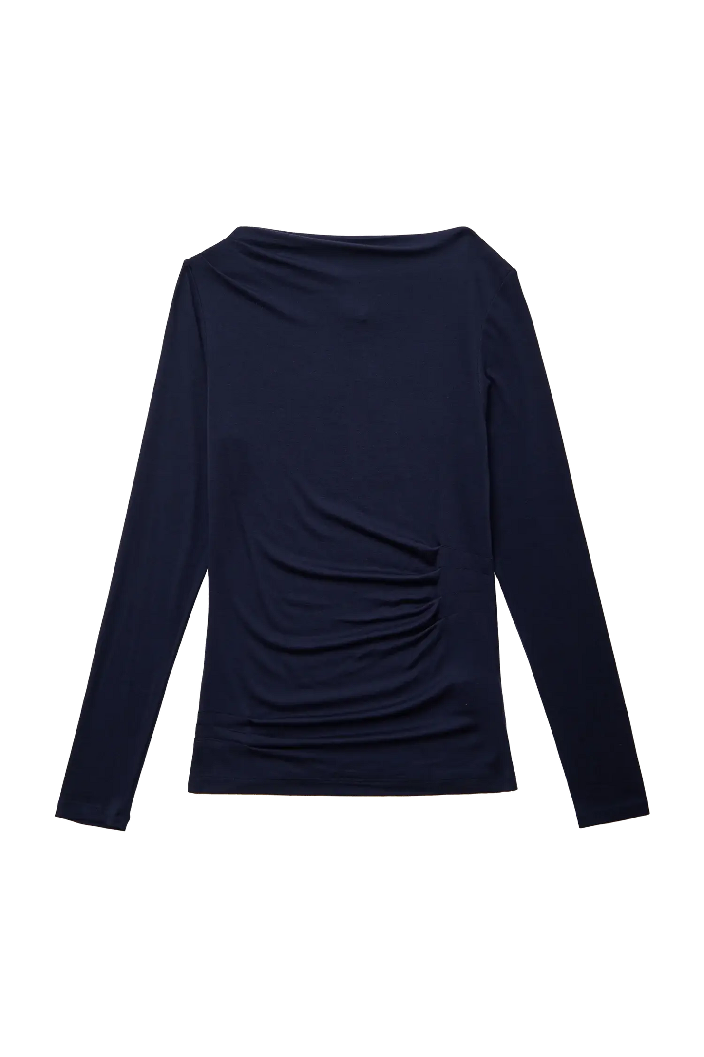 NARAE LONG SLEEVE TOP IN NAVY