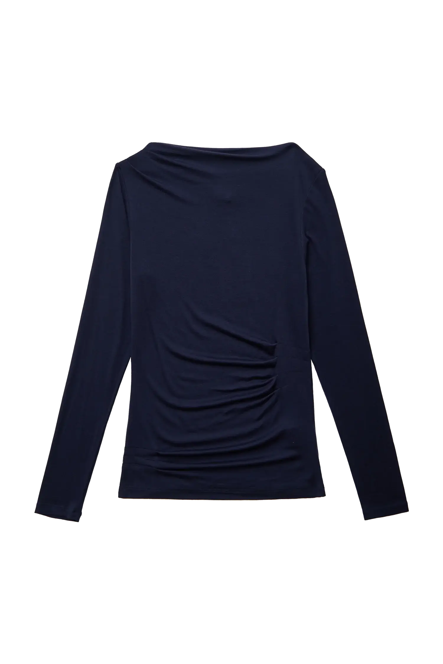 NARAE LONG SLEEVE TOP IN NAVY