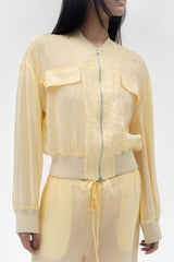 FABIO VOILE JACKET IN BUTTER - findmenowthelabel - Flyclothing LLC