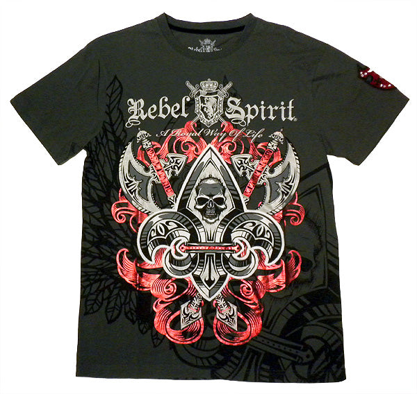 Rebel Spirit Royal Axes Shirt - Rebel Spirit Clothing - Flyclothing LLC