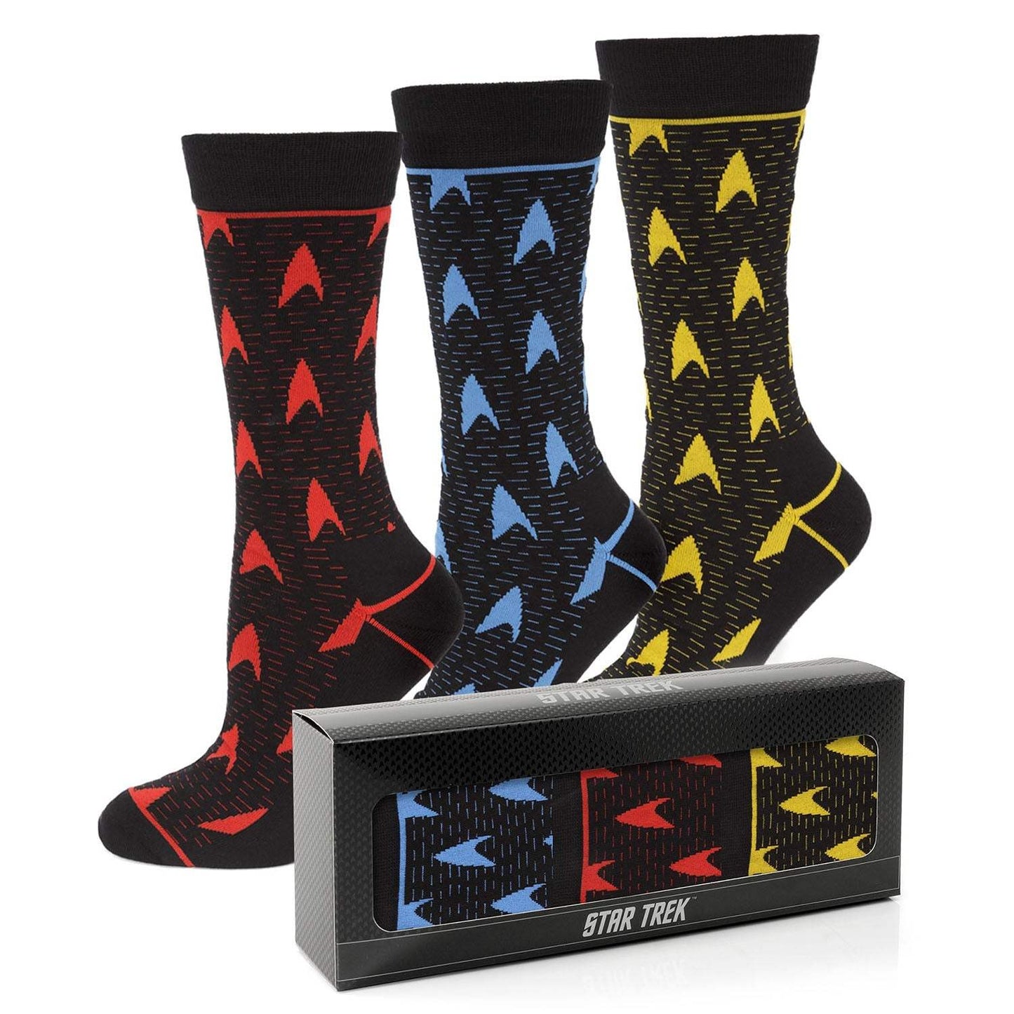 Star Trek 3 Pair Sock Gift Set - Cufflinks.com - Flyclothing LLC