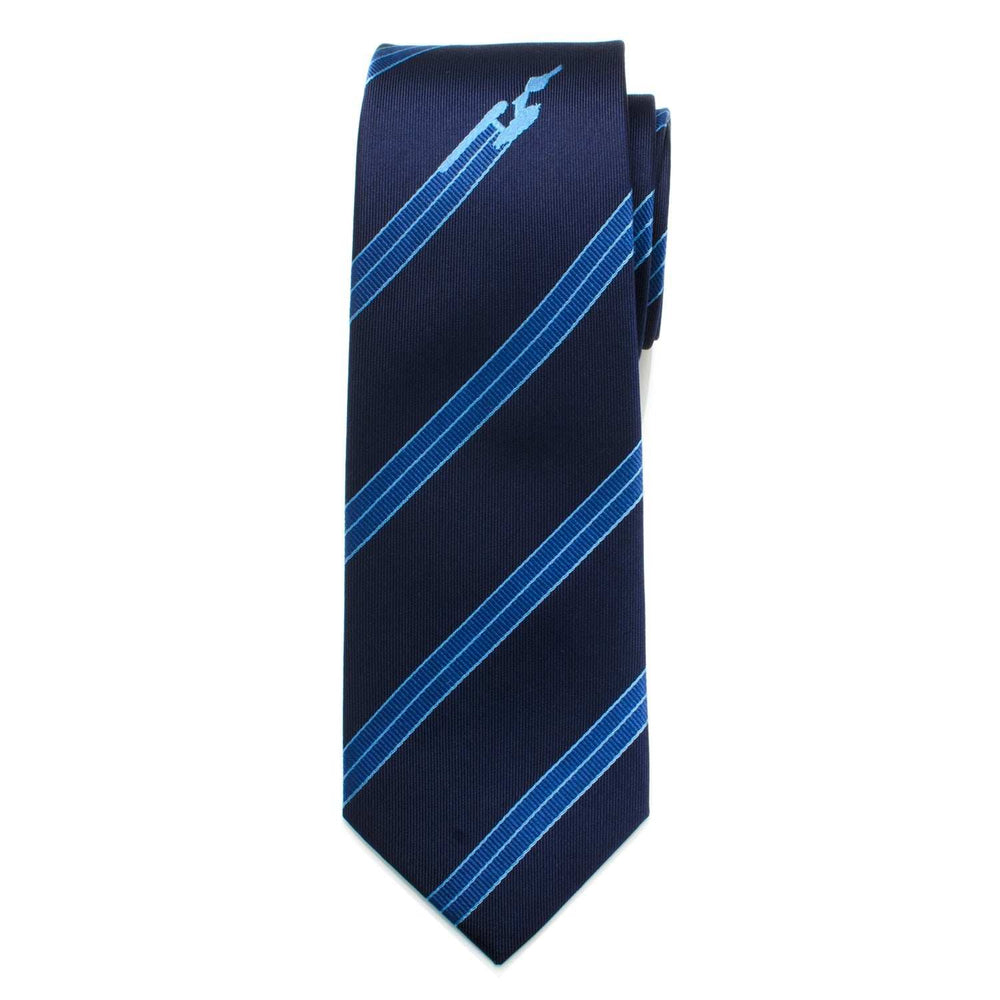 Star Trek Enterprise Flight Blue Stripe Men's Tie - Cufflinks.com - Flyclothing LLC
