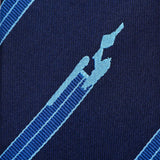 Star Trek Enterprise Flight Blue Stripe Men's Tie - Cufflinks.com - Flyclothing LLC