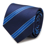Star Trek Enterprise Flight Blue Stripe Men's Tie - Cufflinks.com - Flyclothing LLC