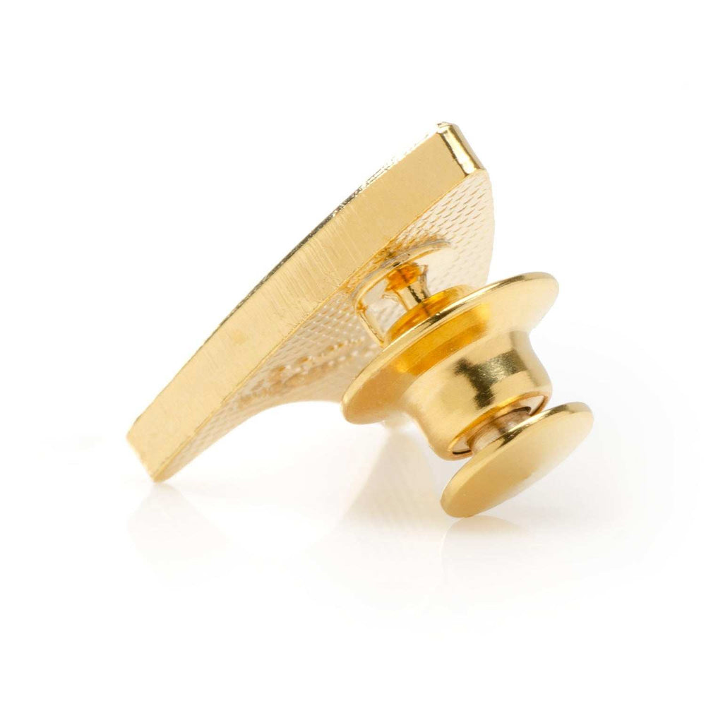 Star Trek Gold Delta Shield Lapel Pin - Cufflinks.com - Flyclothing LLC