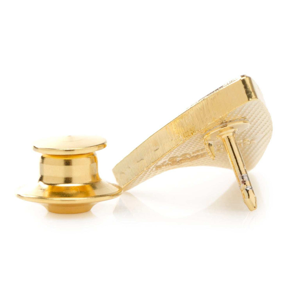 Star Trek Gold Delta Shield Lapel Pin - Cufflinks.com - Flyclothing LLC