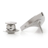 Star Trek Silver Delta Shield Lapel Pin - Cufflinks.com - Flyclothing LLC