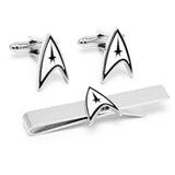 Star Trek Cufflinks Tie Bar Gift Set - Cufflinks.com - Flyclothing LLC
