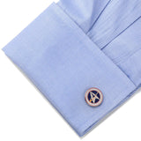 Star Trek Starfleet Command Cufflinks - Cufflinks.com - Flyclothing LLC