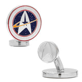 Star Trek Starfleet Command Cufflinks - Cufflinks.com - Flyclothing LLC