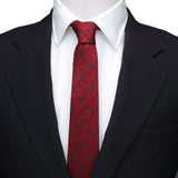 Star Trek TNG Red Delta Shield Men's Tie - Cufflinks.com - Flyclothing LLC