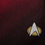 Star Trek TNG Shield Red Ombre Men's Tie - Cufflinks.com - Flyclothing LLC