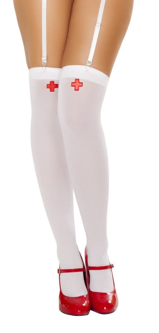 Roma Costume ST4758 Nurse Stockings - Roma Costume