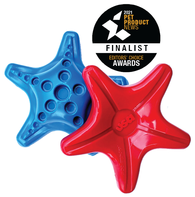 Starfish Nylon Dog Chew Toy for Aggressive Chewers | USA Made | SodaPup - SodaPup/True Dogs, LLC - Flyclothing LLC