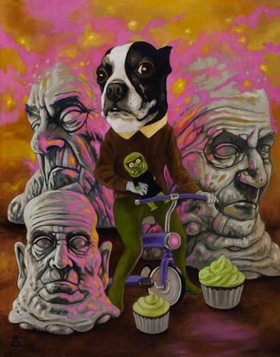 Black Market Art Company Stewie Print