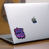 Stay Weird Sticker by Onyx O - BodyCandy