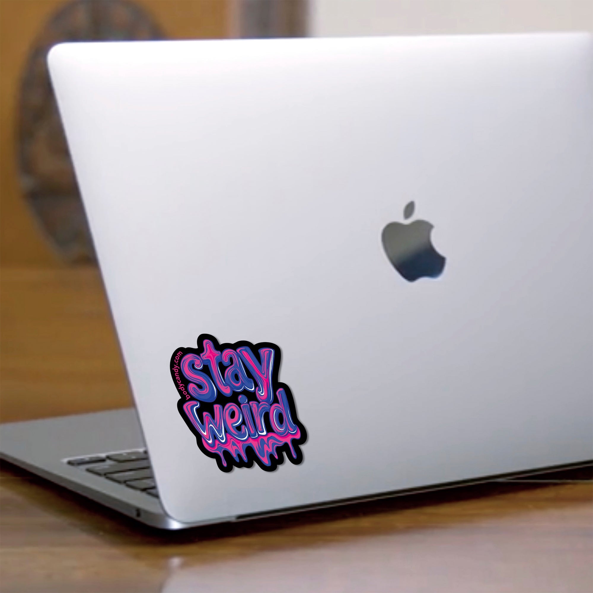 Stay Weird Sticker by Onyx O - BodyCandy