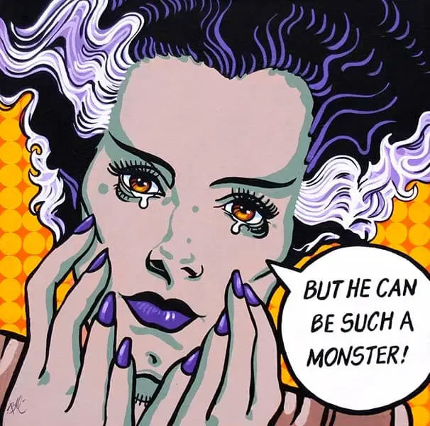 Black Market Art Company Such A Monster Print - Black Market Art Company - Flyclothing LLC