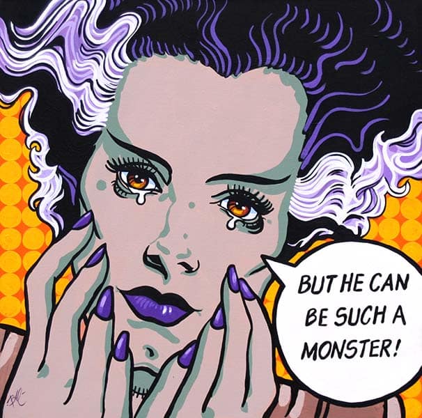 Black Market Art Company Such A Monster Print