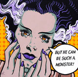 Black Market Art Company Such A Monster Print