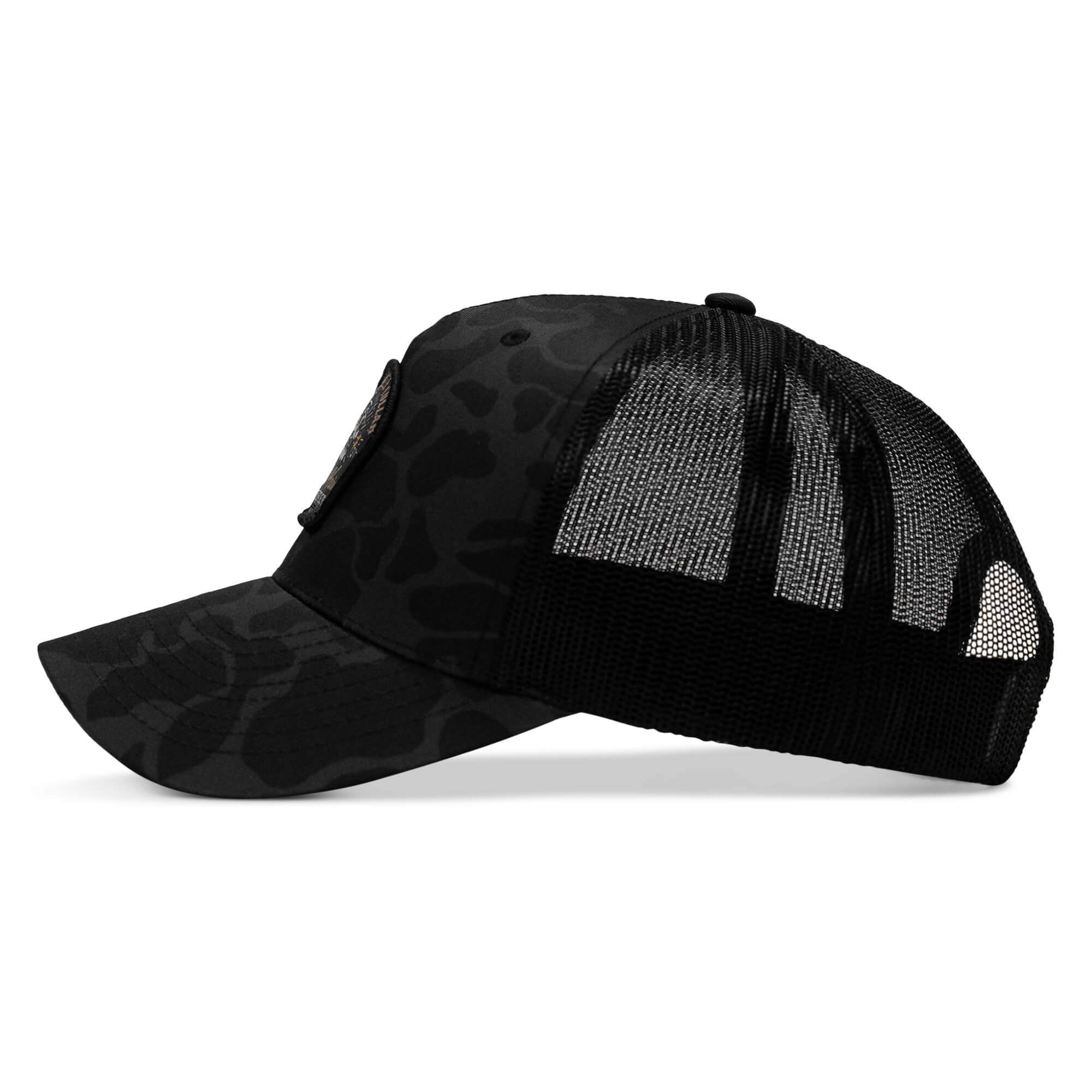 Work Hard Play Harder | Support Blue Collar Patch Snapback Hat - DIRTY COWBOY USA - Flyclothing LLC