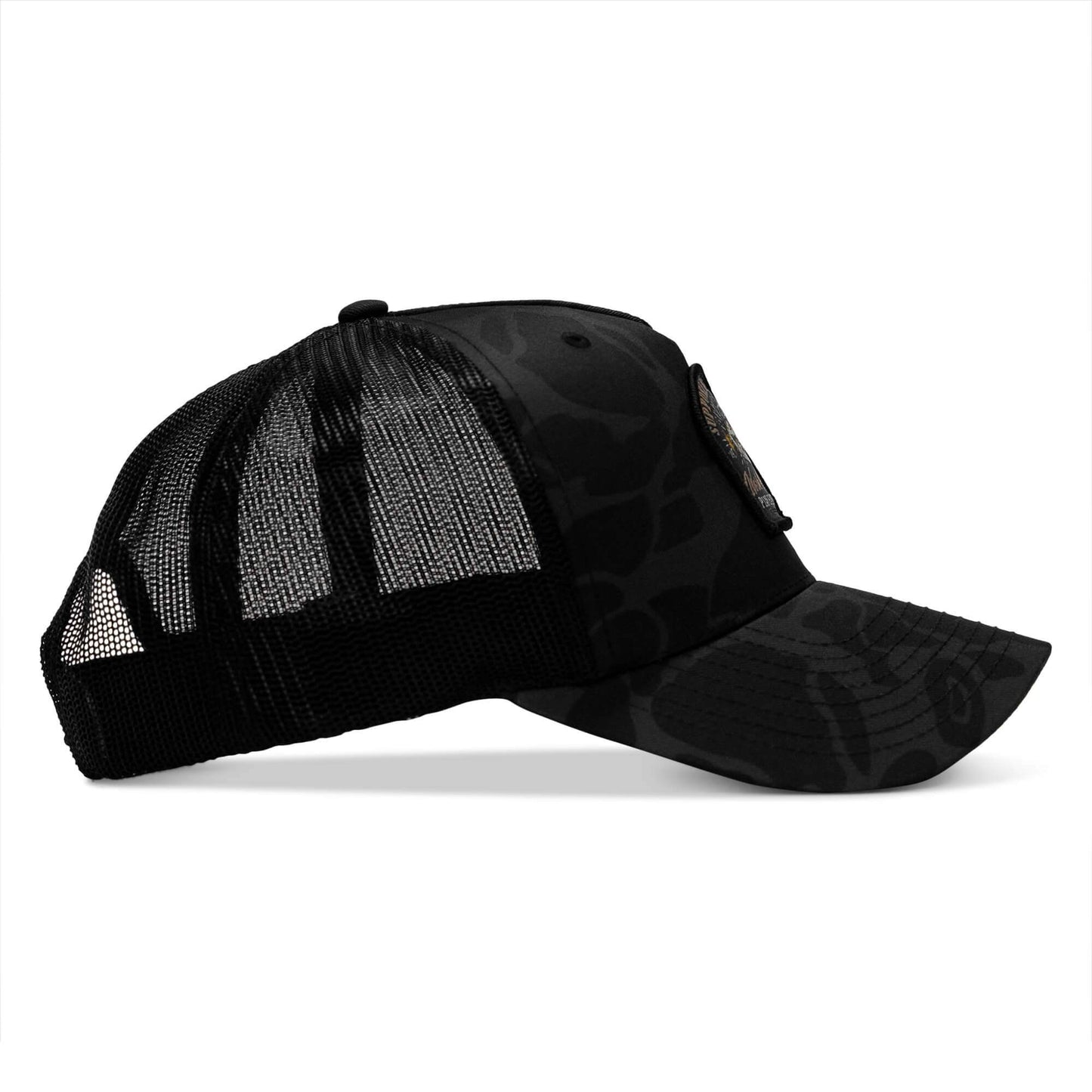 Work Hard Play Harder | Support Blue Collar Patch Snapback Hat - DIRTY COWBOY USA - Flyclothing LLC