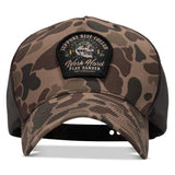 Work Hard Play Harder | Support Blue Collar Patch Snapback Hat - DIRTY COWBOY USA - Flyclothing LLC