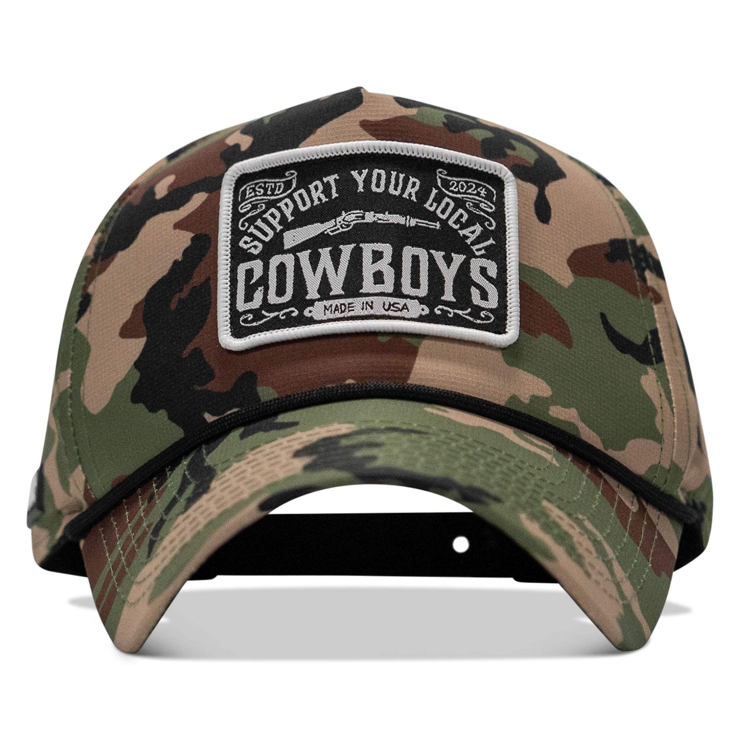 Support Your Local Cowboys Patch Weekender Snapback - DIRTY COWBOY USA - Flyclothing LLC