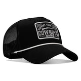 Support Your Local Cowboys Patch Rope Snapback Hat - DIRTY COWBOY USA - Flyclothing LLC