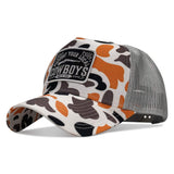 Support Your Local Cowboys Patch Five Panel Snapback Hat - DIRTY COWBOY USA - Flyclothing LLC