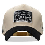 Support Your Local Cowboys Patch 5 Panel Workhorse Snapback - DIRTY COWBOY USA - Flyclothing LLC