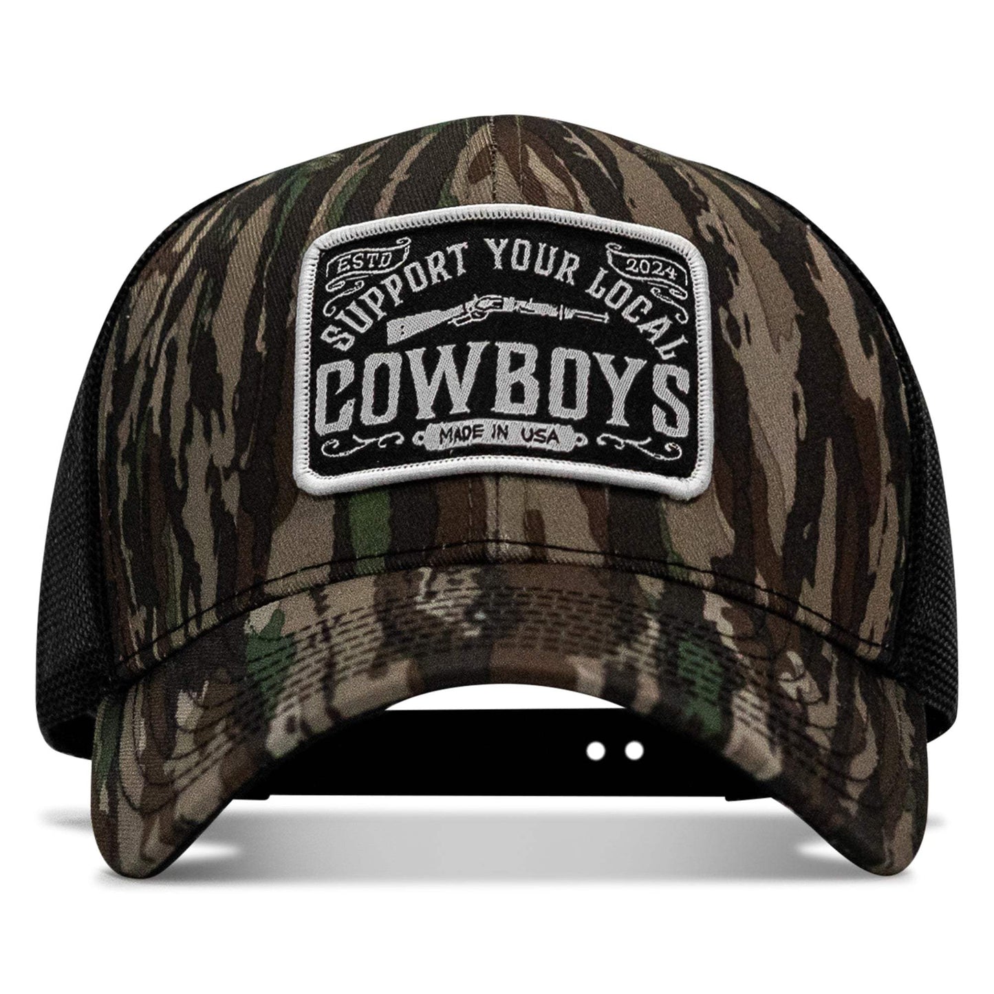 Support Your Local Cowboys Patch Snapback Hat - DIRTY COWBOY USA - Flyclothing LLC