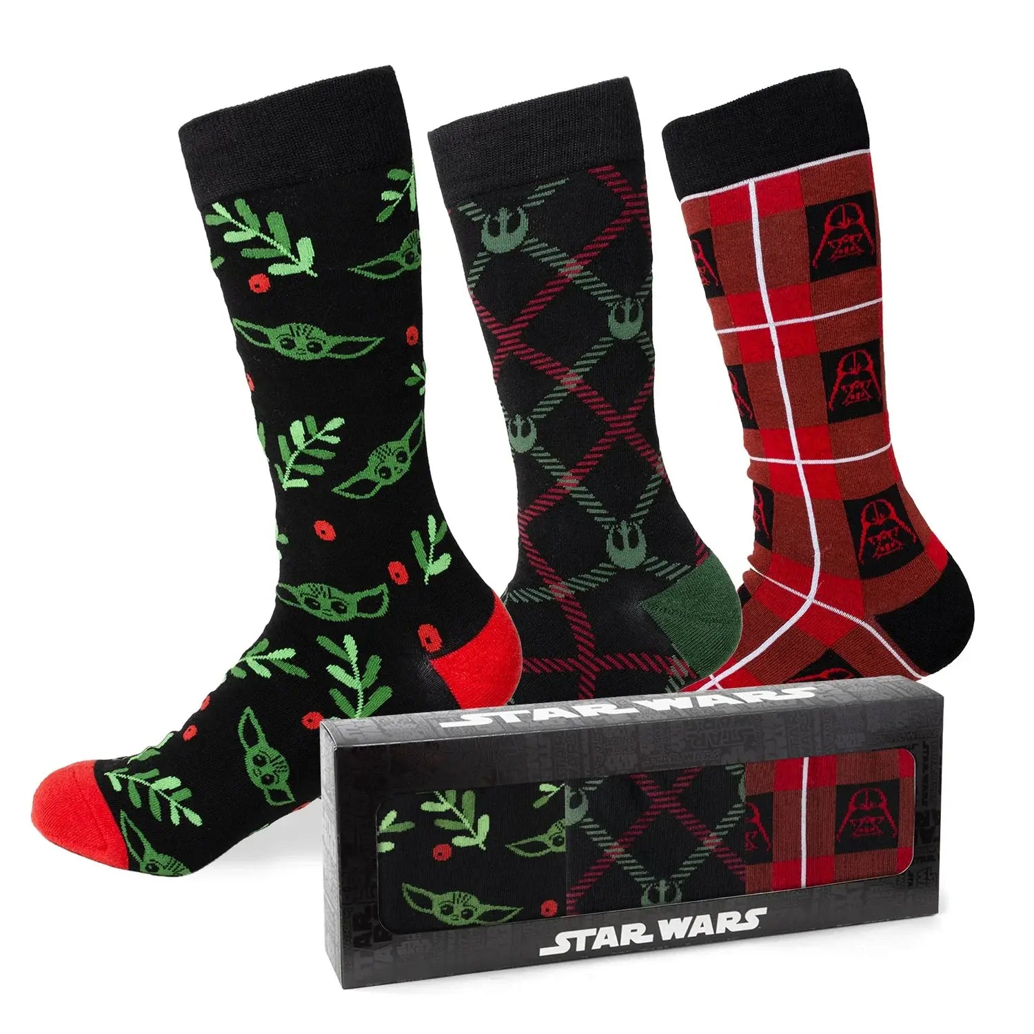 Star Wars Rebel Alliance Holiday Dress Socks and Lapel Pin Gift Set - Cufflinks.com - Flyclothing LLC
