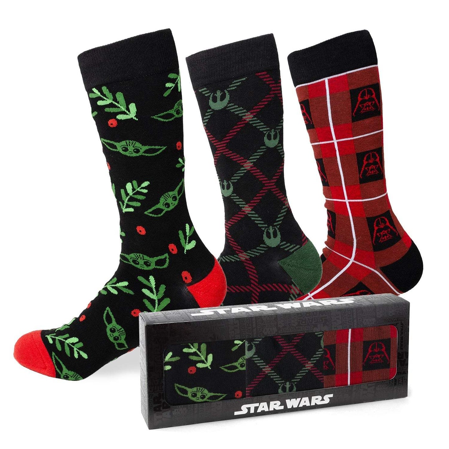 Star Wars Rebel Alliance Holiday Dress Socks and Lapel Pin Gift Set - Cufflinks.com - Flyclothing LLC