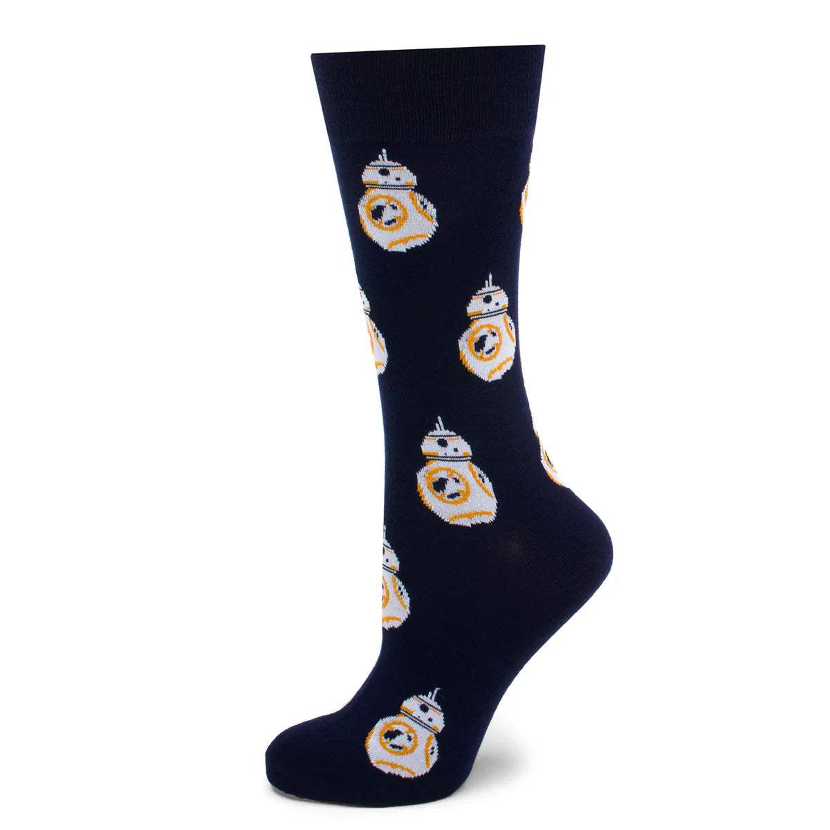 Star Wars BB-8 Navy Dress Socks and Rebel Alliance Starbird Crest Lapel Pin Gift Set - Cufflinks.com - Flyclothing LLC