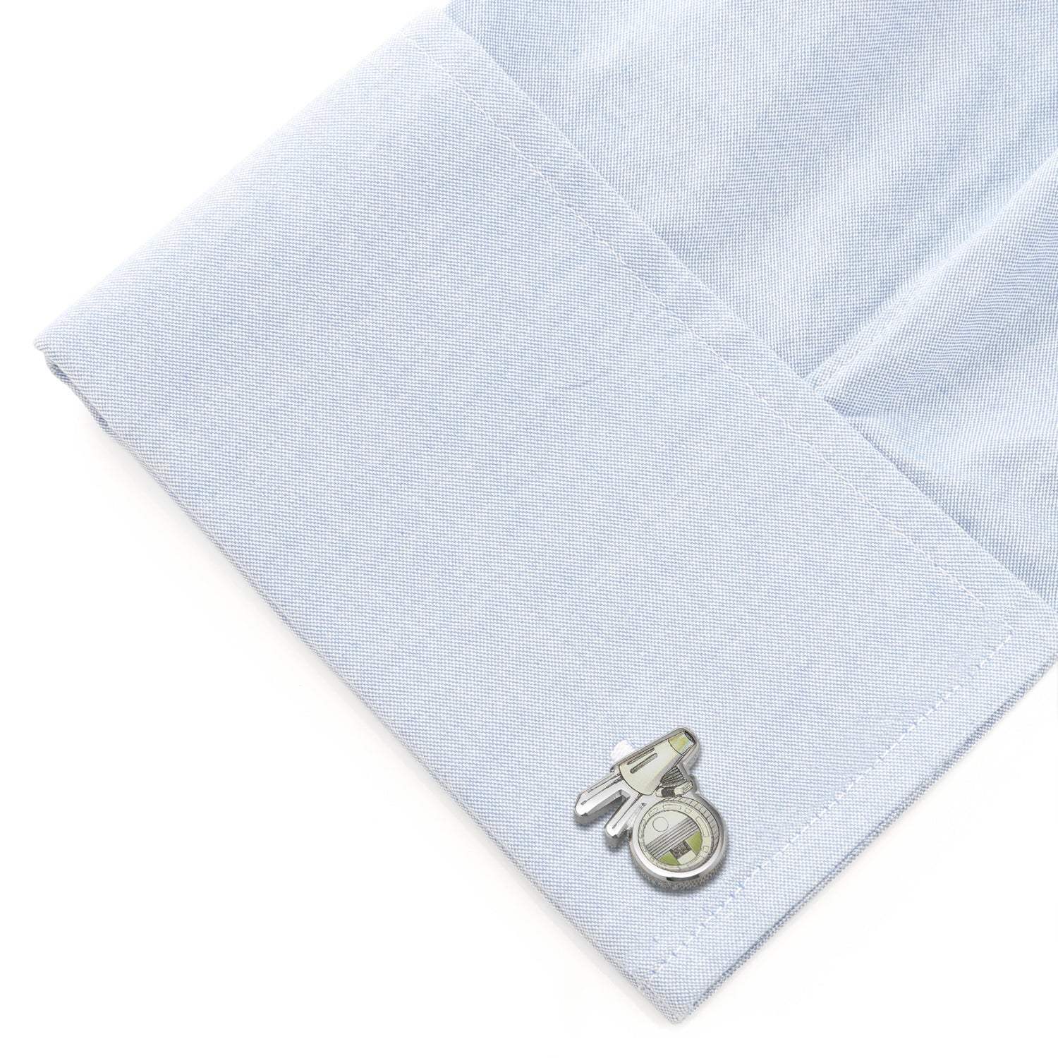 Star Wars BB-8 and D-O Cufflinks - Cufflinks.com - Flyclothing LLC