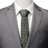 Star Wars Boba Fett Green Floral Motif Tie