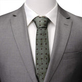 Star Wars Boba Fett Green Floral Motif Tie - Cufflinks.com - Flyclothing LLC