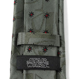 Star Wars Boba Fett Green Floral Motif Tie - Cufflinks.com - Flyclothing LLC