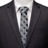 Star Wars Boba Fett Blue and Gray Plaid Tie - Cufflinks.com - Flyclothing LLC