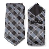 Star Wars Boba Fett Blue and Gray Plaid Tie - Cufflinks.com - Flyclothing LLC