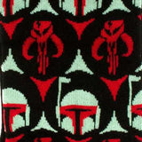Star Wars Boba Fett and Mythosaur Black and Red Dress Socks and Crest Lapel Pin Gift Set - Cufflinks.com - Flyclothing LLC