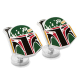 Star Wars Boba Fett Cufflinks - Cufflinks.com - Flyclothing LLC