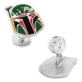 Star Wars Boba Fett Cufflinks - Cufflinks.com - Flyclothing LLC
