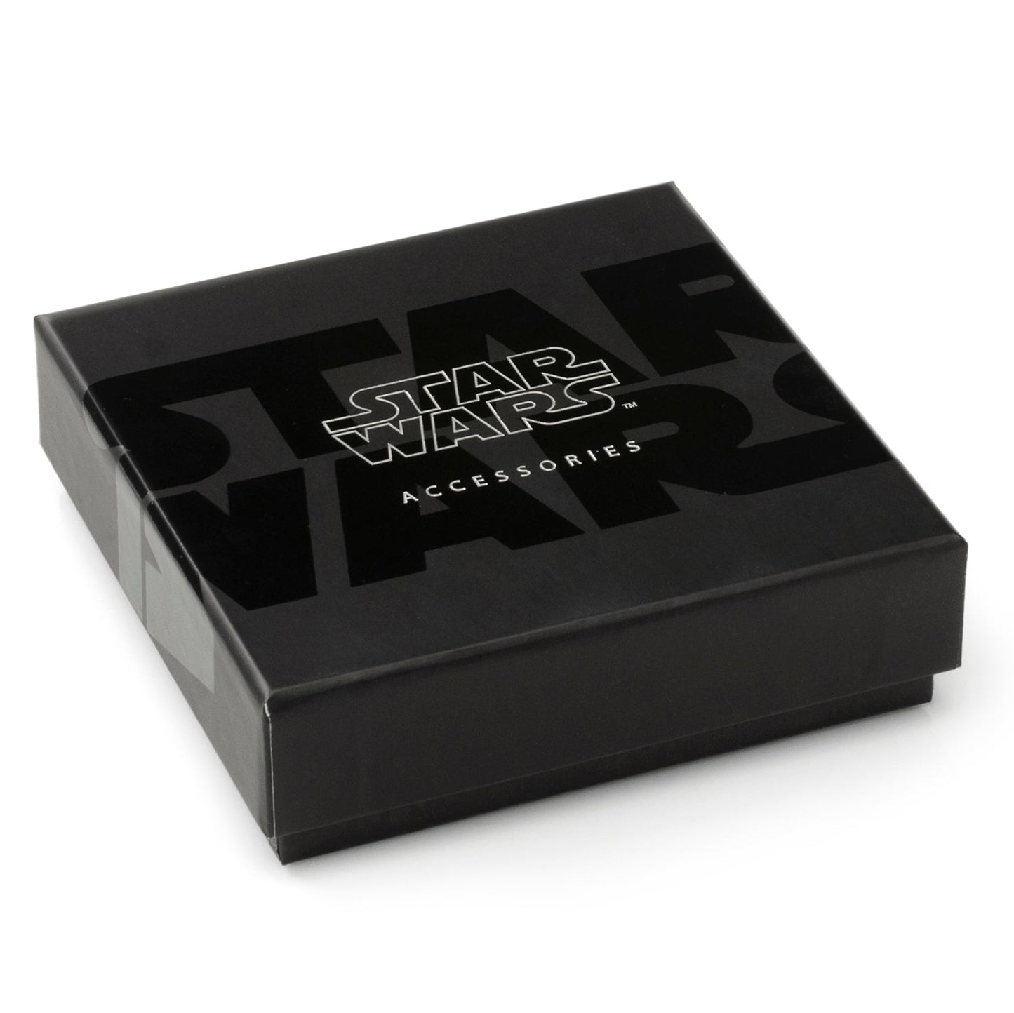 Star Wars Mandalorian Double Wrap Stainless Steel Black Bracelet - Cufflinks.com - Flyclothing LLC