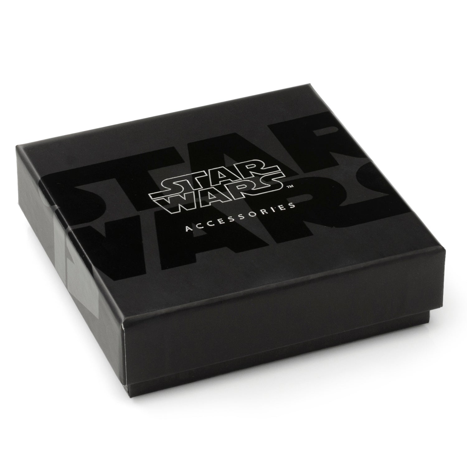 Star Wars Mandalorian Double Wrap Stainless Steel Black Bracelet - Cufflinks.com - Flyclothing LLC